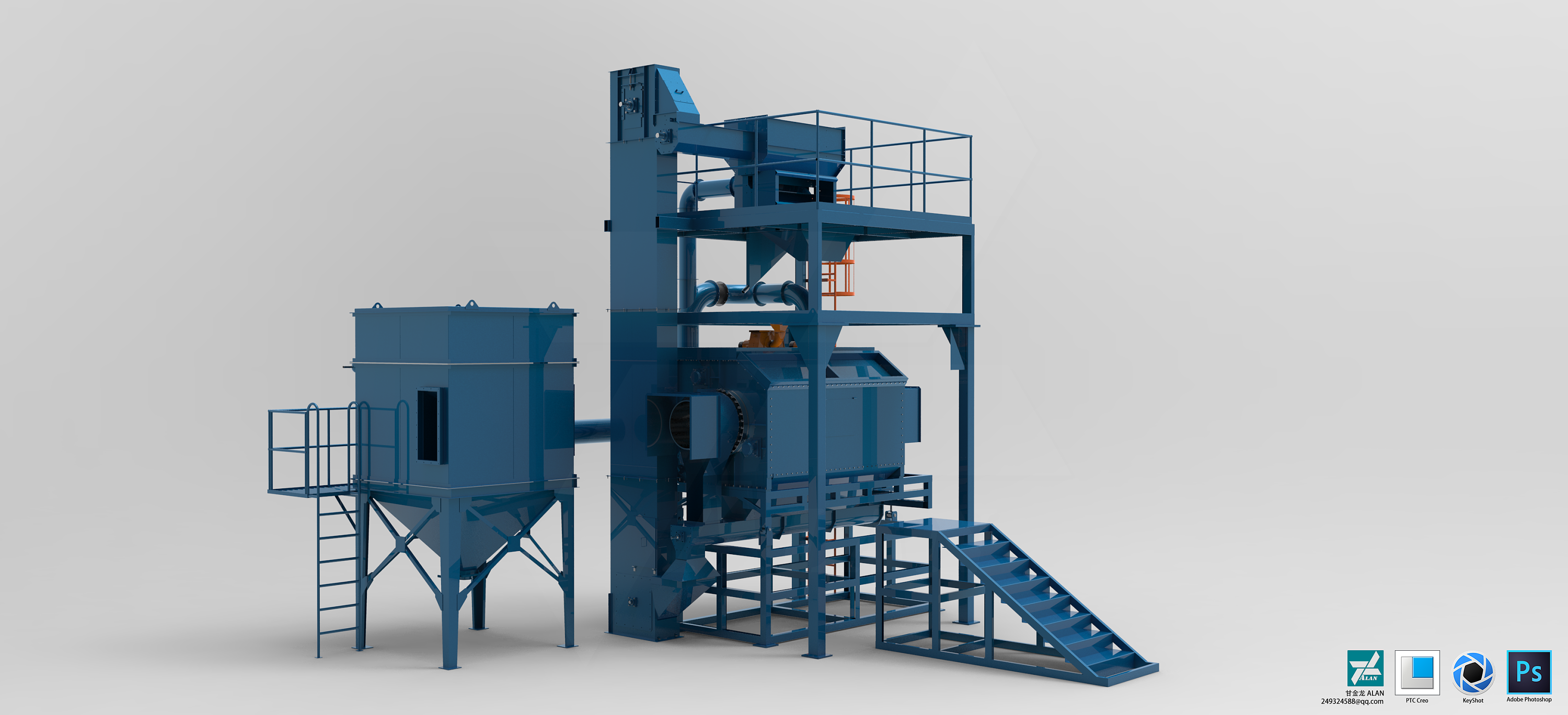 三维视角下的抛丸机 机械设备在交通领域的应用与发展